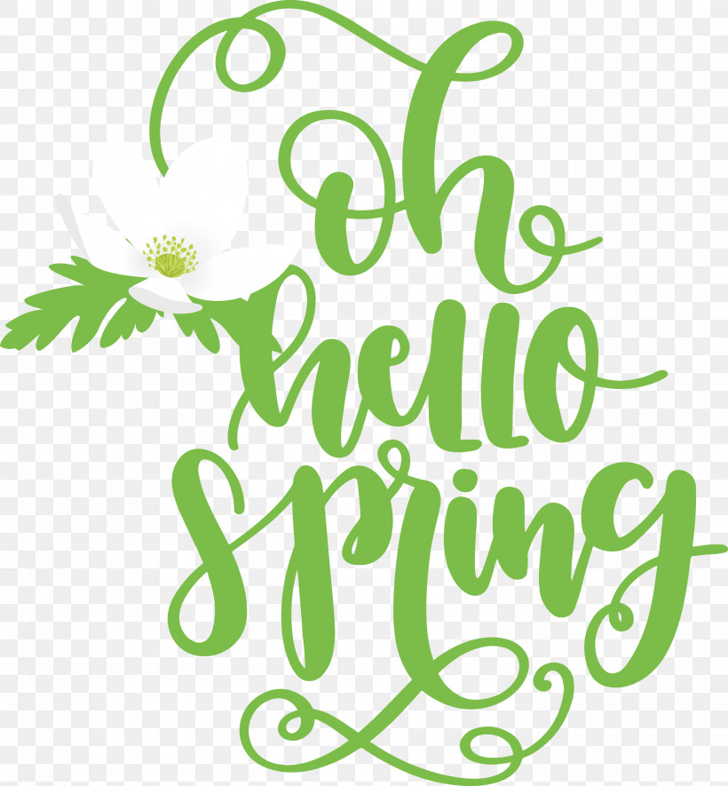 Hello Spring Oh Hello Spring Spring, PNG, 2777x3000px, Hello Spring, Calligraphy, Conceptual Art, Logo, Spring Download Free