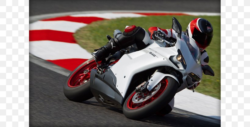 Superbike Racing Ducati 848 Evo Motorcycle, PNG, 742x418px, Superbike Racing, Auto Race, Automotive Tire, Automotive Wheel System, Car Download Free