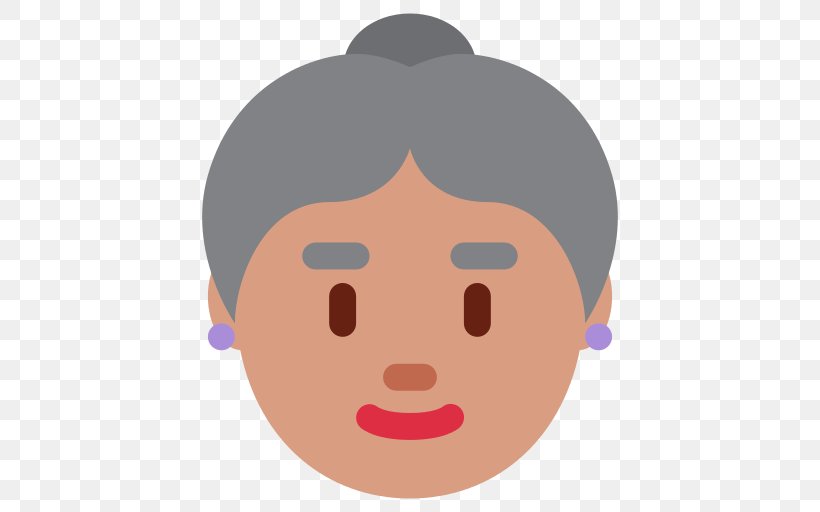 Emoji Emoticon Old Age Smiley, PNG, 512x512px, Emoji, Cartoon, Cheek, Child, Emoticon Download Free