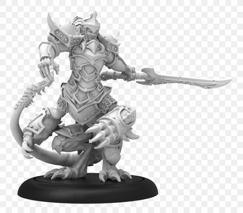 Hordes Warmachine Privateer Press Game Miniature Wargaming, PNG, 1017x893px, Hordes, Action Figure, Black And White, Board Game, Deckbuilding Game Download Free