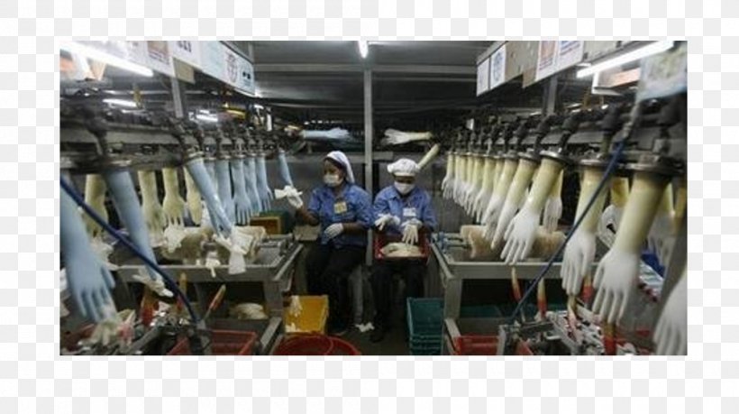 Natural Rubber Glove Factory Production, PNG, 1000x560px, Natural Rubber, Aerospace Manufacturer, Business, Factory, Glove Download Free