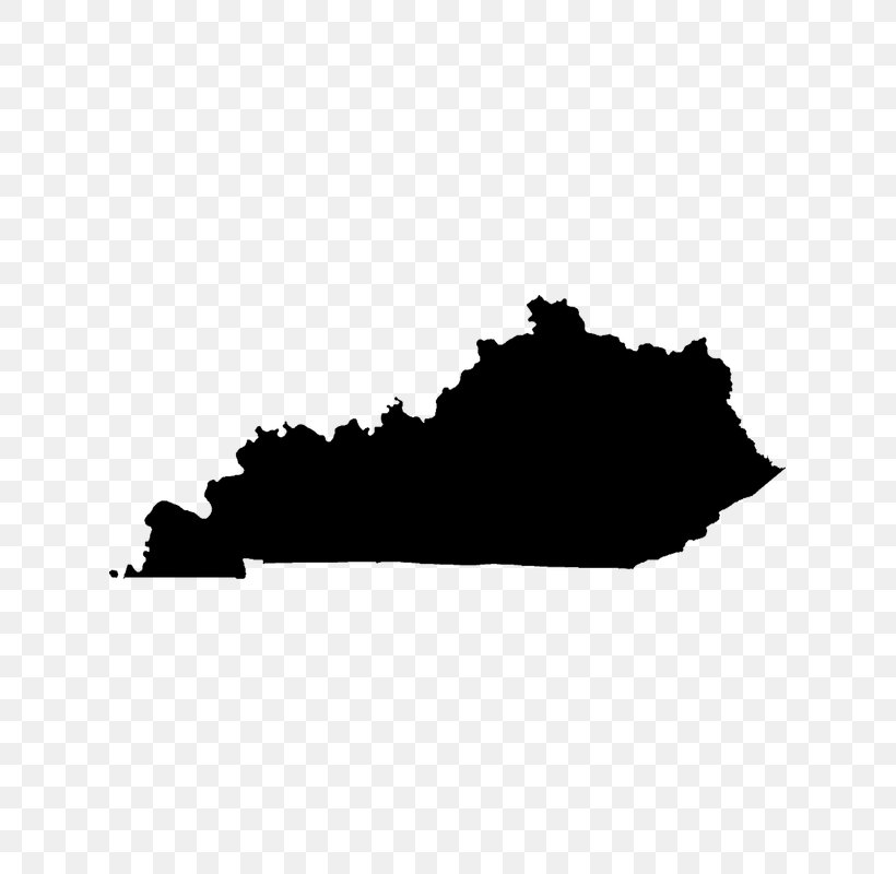 Kentucky Map Clip Art, PNG, 619x800px, Kentucky, Area, Black, Black And White, Blank Map Download Free