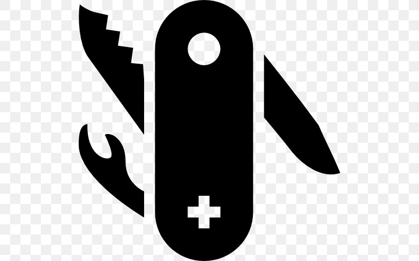 Swiss Army Knife Swiss Armed Forces Kitchen Knives, PNG, 512x512px, Knife, Black And White, Combat Knife, Flashlight, Kitchen Knives Download Free