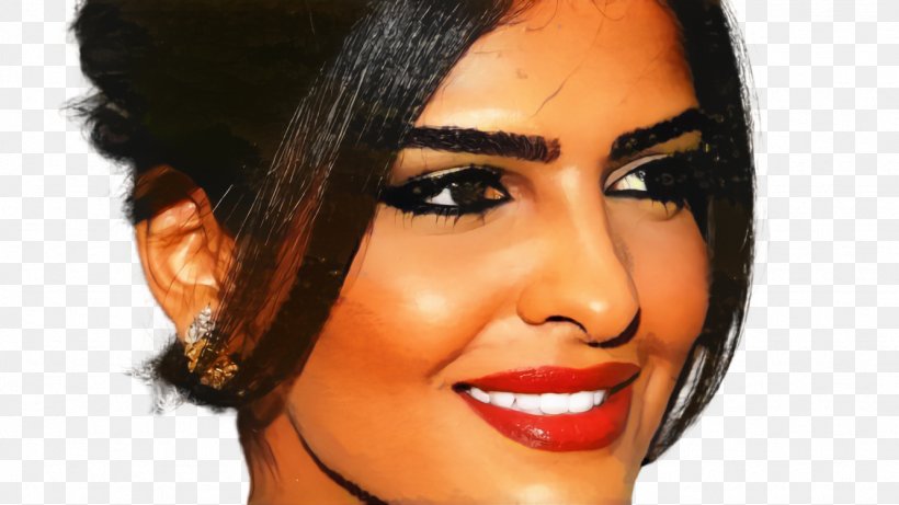 Ameera Al-Taweel United Arab Emirates Woman Beauty Eyebrow, PNG, 1333x750px, Ameera Altaweel, Actor, Arabia, Bangs, Beauty Download Free