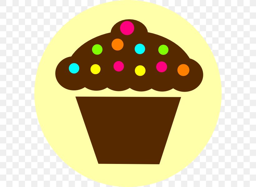 Cupcake Clip Art, PNG, 600x600px, Cupcake, Cartoon, Cuisine, Food, Polka Download Free