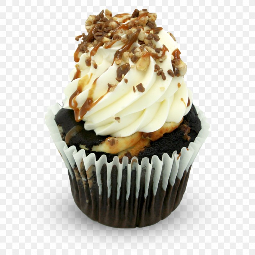 Cupcake Frosting & Icing German Chocolate Cake Cheesecake Buttercream, PNG, 950x950px, Cupcake, Baking, Buttercream, Cake, Caramel Download Free