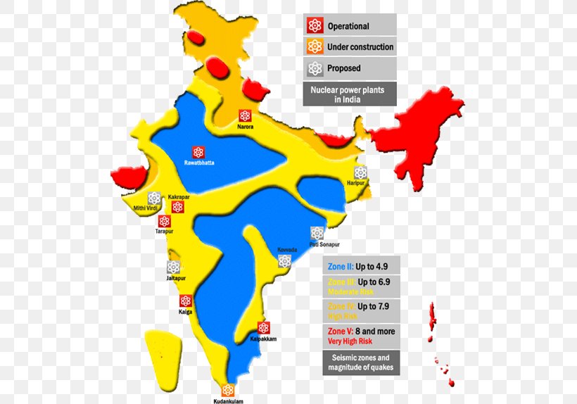 Earthquake Zones Of India Map Seismic Zone, PNG, 505x574px, India, Area, Earthquake, Earthquake Zones Of India, Electricity Download Free