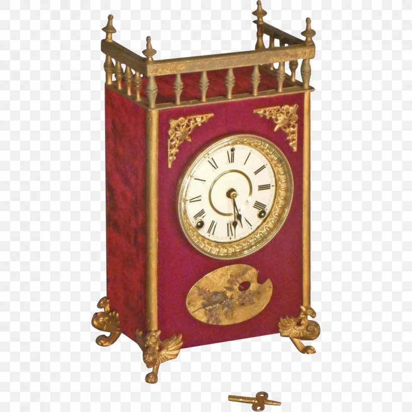 French Empire Mantel Clock Floor & Grandfather Clocks Fireplace Mantel, PNG, 1188x1188px, Mantel Clock, Ansonia, Antique, Antiques On Hanover Street, Bronze Download Free