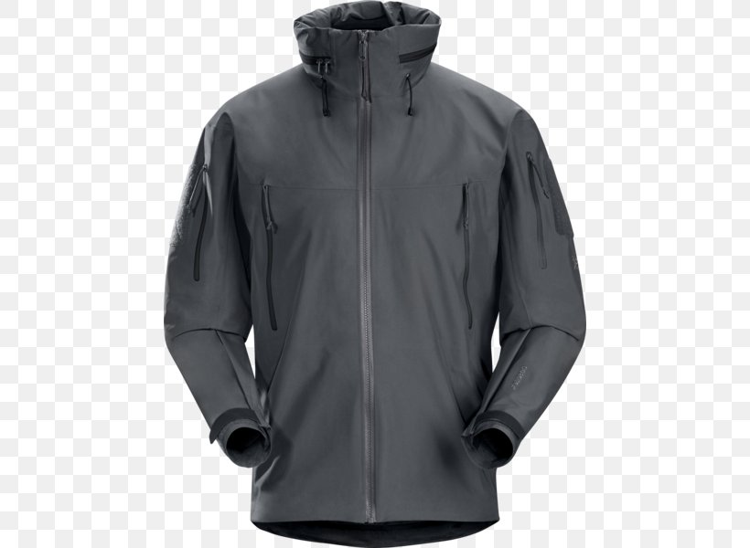 Hoodie Jacket Polar Fleece Arc'teryx Clothing, PNG, 462x600px, Hoodie, Alpha Industries, Black, Clothing, Coat Download Free