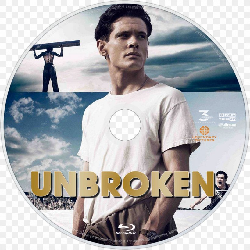 Louis Zamperini Unbroken: A World War II Story Of Survival, Resilience, And Redemption Film, PNG, 1000x1000px, 2014, Unbroken, Angelina Jolie, Brand, Domhnall Gleeson Download Free