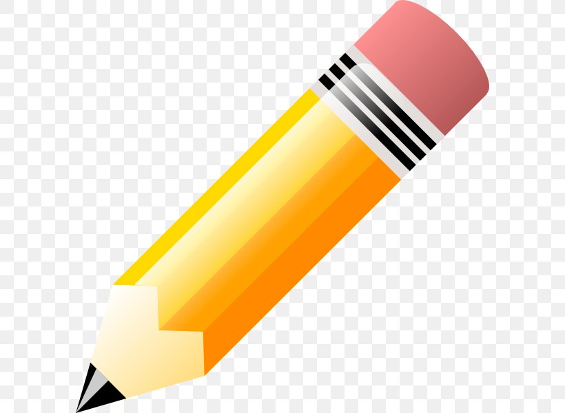 Pencil Clip Art, PNG, 600x600px, Pencil, Crayon, Drawing, Eraser, Free Content Download Free