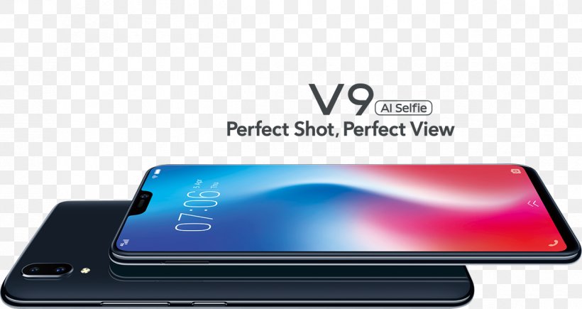 Smartphone Vivo V9 Vivo V7+, PNG, 1262x670px, Smartphone, Brand, Communication Device, Computer Accessory, Electronic Device Download Free