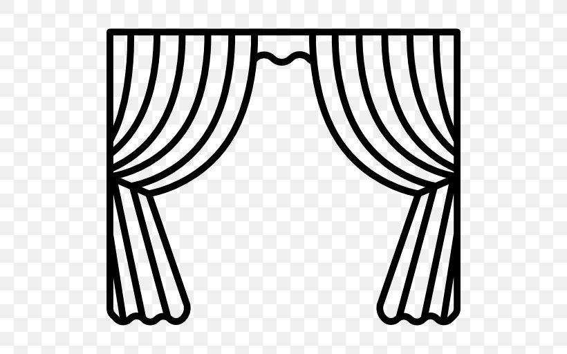 Theater Drapes And Stage Curtains Window Blinds & Shades Theatre, PNG, 512x512px, Theater Drapes And Stage Curtains, Area, Black, Black And White, Cinema Download Free