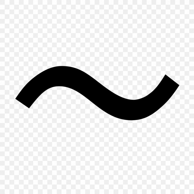 Tilde Japanese Punctuation Wikipedia Language Tittle, PNG, 1200x1200px, Tilde, Acute Accent, Black, Black And White, Diacritic Download Free