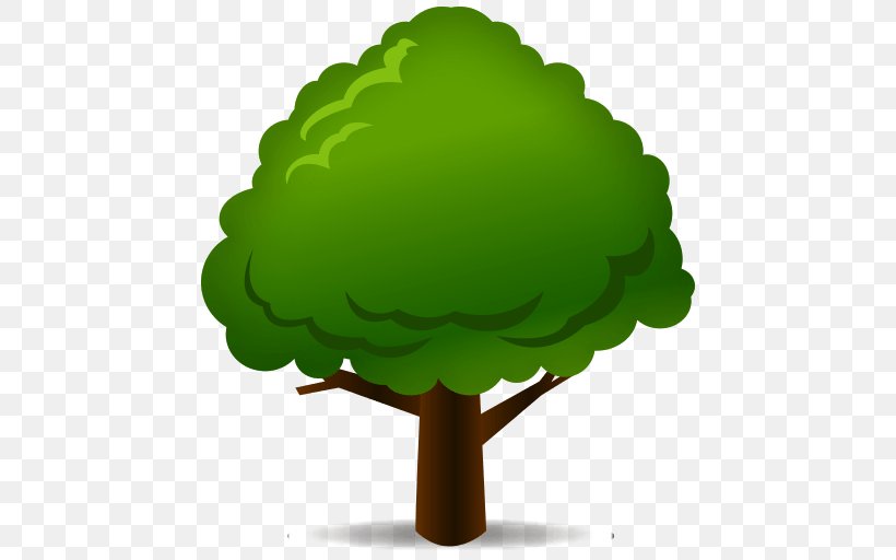 Tree Leaf Deciduous Evergreen Emoji, PNG, 512x512px, Tree, Arecaceae, Autumn, Christmas Tree, Deciduous Download Free