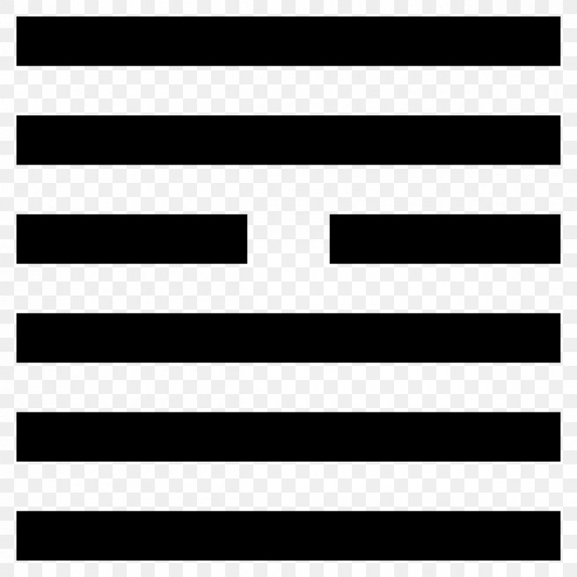 I Ching Yijing Hexagram Symbols Bagua Book Of Rites, PNG, 1200x1200px, I Ching, Anahata, Area, Bagua, Black Download Free