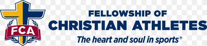 Logo Fellowship Of Christian Athletes Banner Sports Brand, PNG, 1910x424px, Logo, Area, Banner, Blue, Brand Download Free