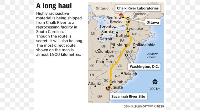 Savannah River Site Radioactive Waste Transport Nuclear Power, PNG, 1350x743px, Savannah River Site, Area, Dangerous Goods, Freight Transport, Garbage Truck Download Free