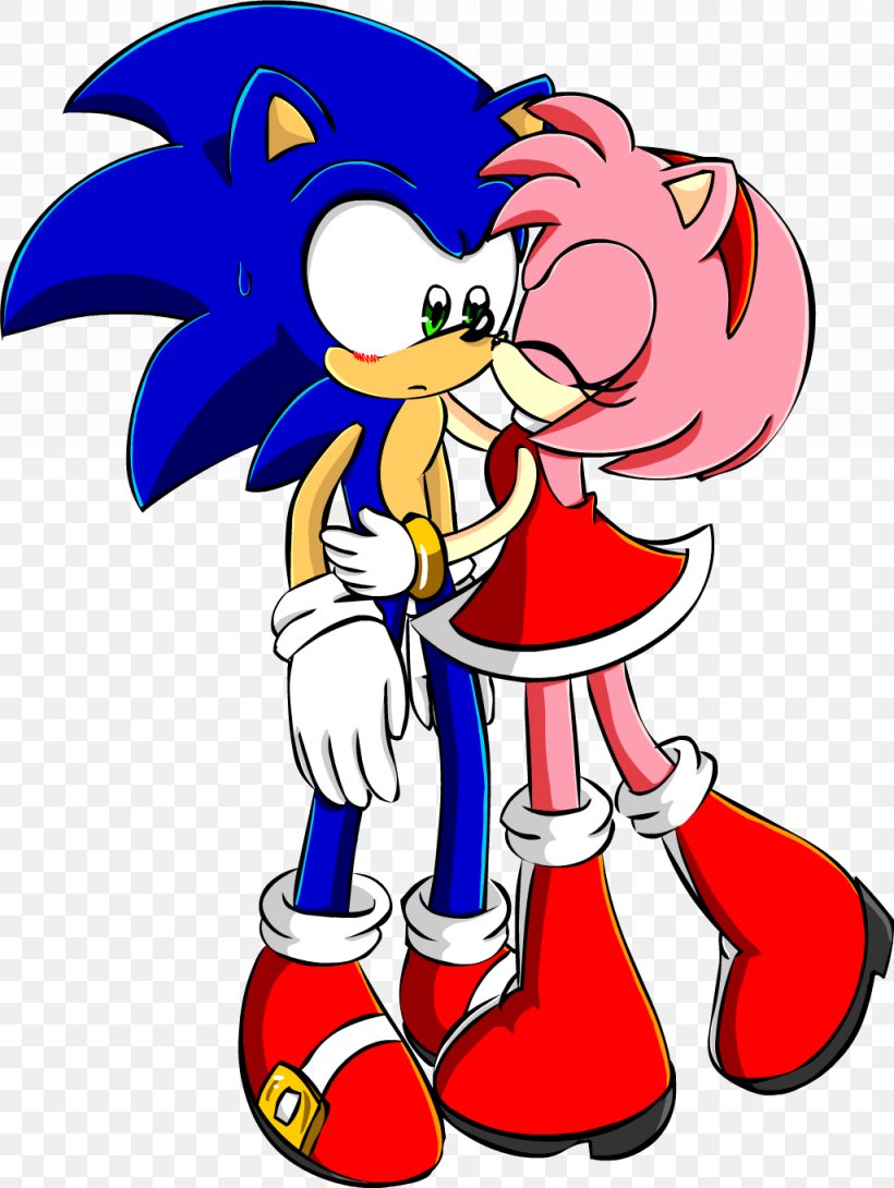 Sonic & Knuckles Sonic Chaos Amy Rose Knuckles The Echidna Doctor Eggman, PNG, 1025x1363px, Watercolor, Cartoon, Flower, Frame, Heart Download Free