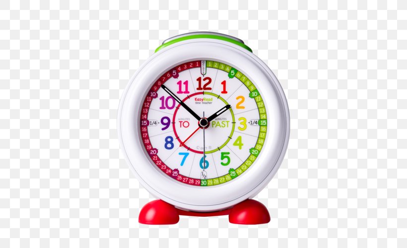 Alarm Clocks EasyRead Time Teacher ERAC-COL-PT Alarm Clock, Rainbow Past To EasyRead Time Teacher Children’s Alarm Clock With Night Light Education, PNG, 500x500px, Alarm Clocks, Alarm Clock, Child, Clock, Education Download Free
