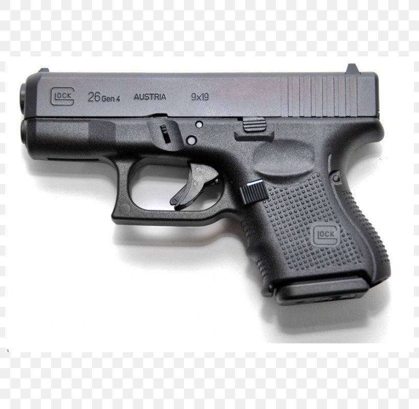Glock 26 9×19mm Parabellum Glock Ges.m.b.H. Gun Holsters, PNG, 800x800px, 919mm Parabellum, Glock 26, Air Gun, Airsoft, Airsoft Gun Download Free