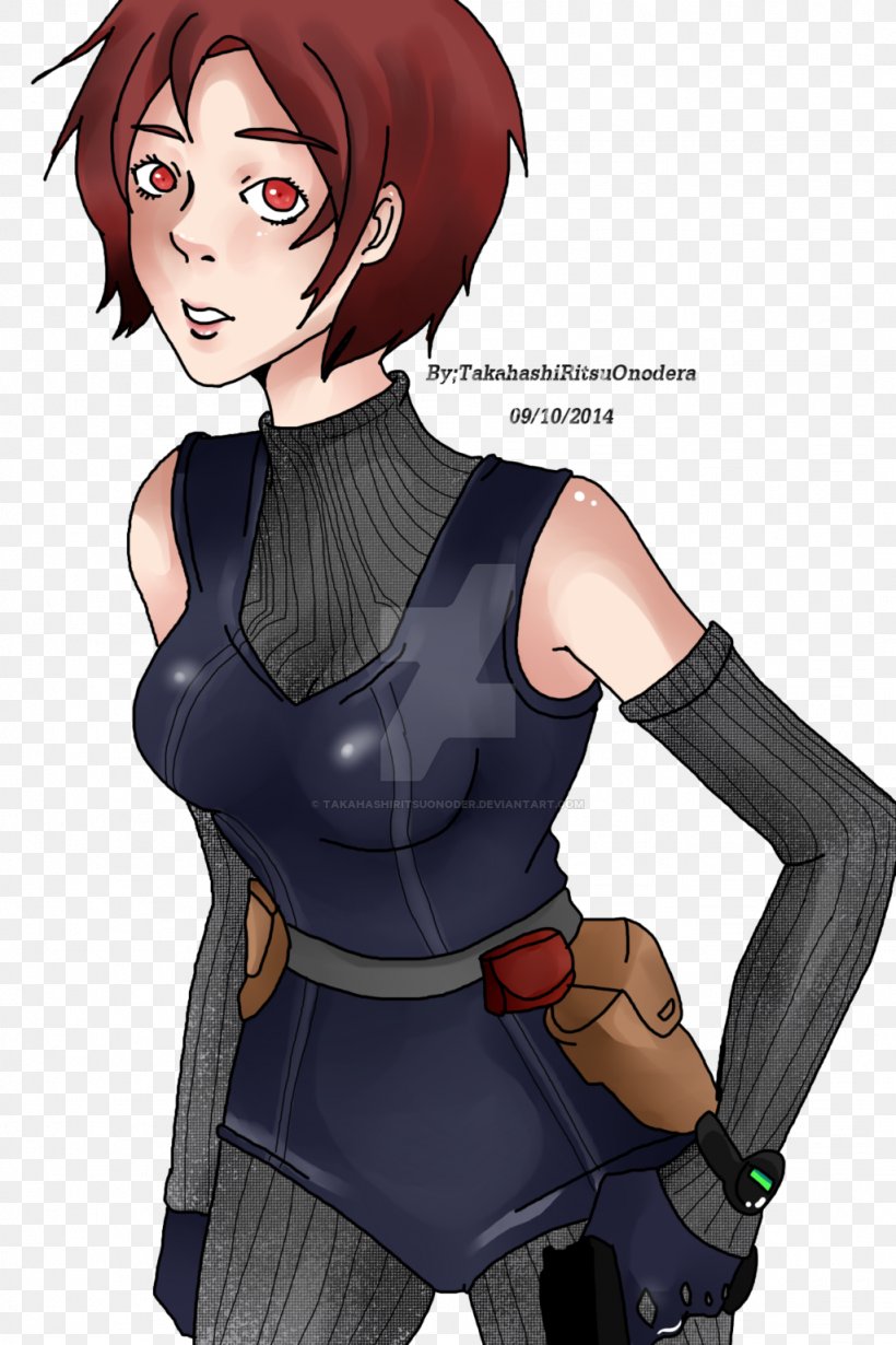 Regina Dino Crisis Art Drawing, PNG, 1024x1536px, Watercolor, Cartoon, Flower, Frame, Heart Download Free