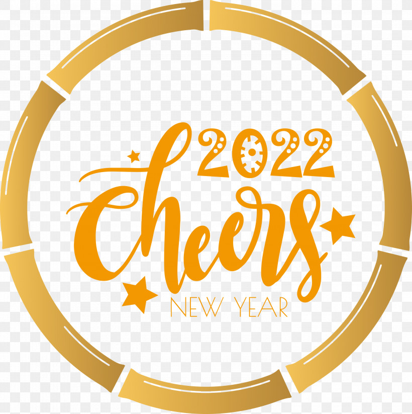 2022 Cheers 2022 Happy New Year Happy 2022 New Year, PNG, 2987x3000px, Logo, Drawing, Silhouette, Typography Download Free