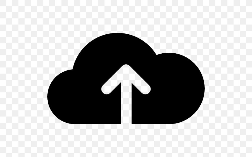 Cloud Storage Upload, PNG, 512x512px, Cloud Storage, Black And White, Cloud Computing, Heart, Internet Download Free