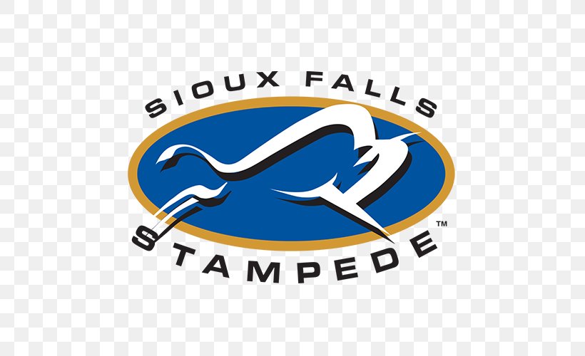 Denny Sanford Premier Center Sioux Falls Stampede Hockey Club United States Hockey League Fargo Force, PNG, 500x500px, Sioux Falls Stampede, Area, Brand, Emblem, Fargo Force Download Free
