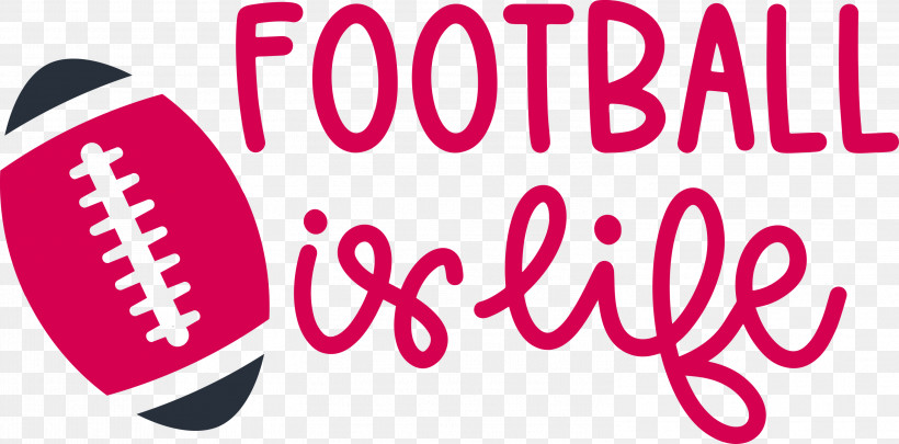 Football Is Life Football, PNG, 2999x1483px, Football, Geometry, Line, Lips, Logo Download Free