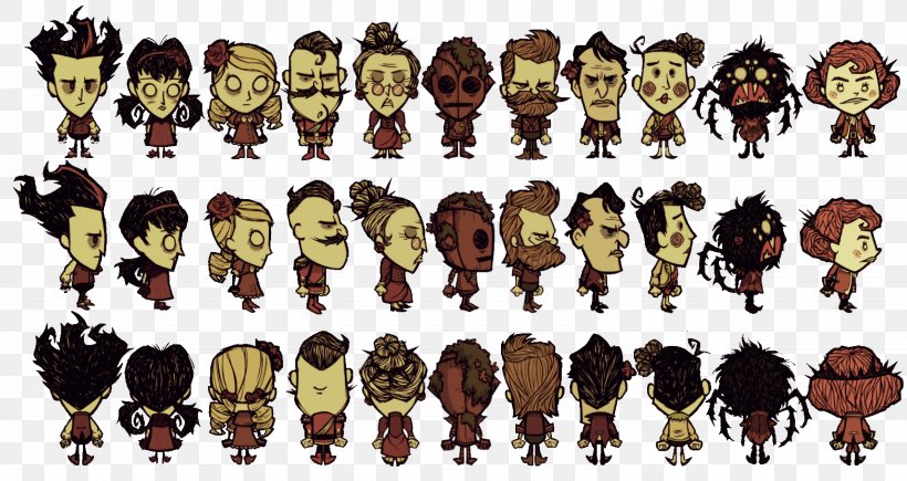Don't Starve Together Klei Entertainment Steam Image Video Games, PNG, 6540x3475px, Klei Entertainment, Cartoon, Downloadable Content, Fan Art, Horse Like Mammal Download Free