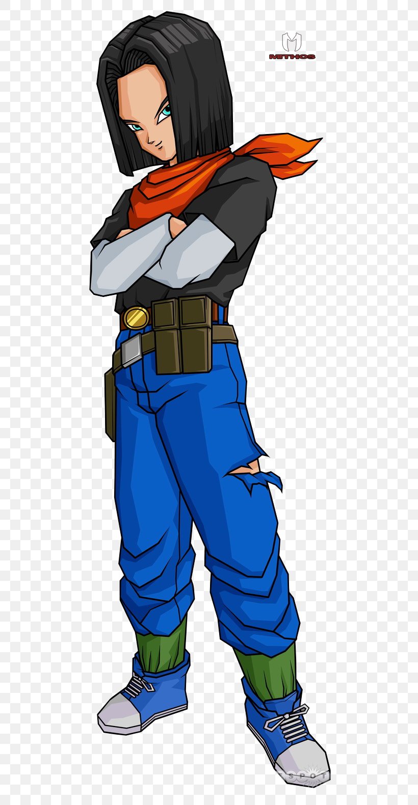 Dragon Ball Z Android 17 Trunks Vegeta Goku, PNG, 535x1580px, Watercolor, Cartoon, Flower, Frame, Heart Download Free