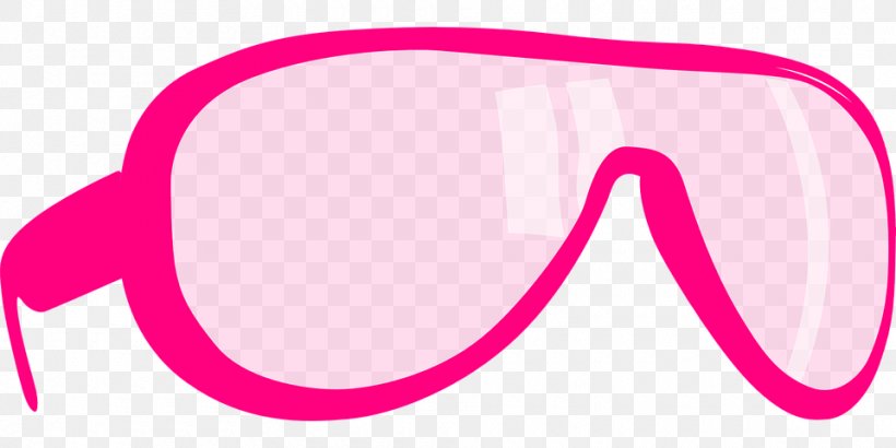 Goggles Pink Glasses Clip Art, PNG, 960x480px, Goggles, Color, Drawing, Eyewear, Glasses Download Free
