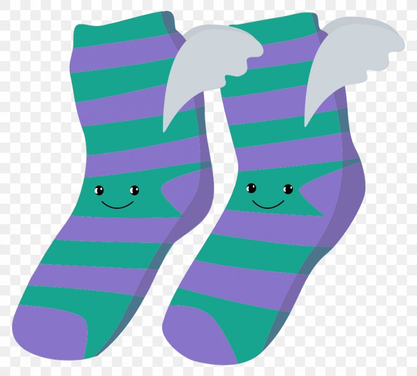 Sock Clip Art, PNG, 1000x900px, Sock, Aqua, Clothing, Electric Blue, Green Download Free