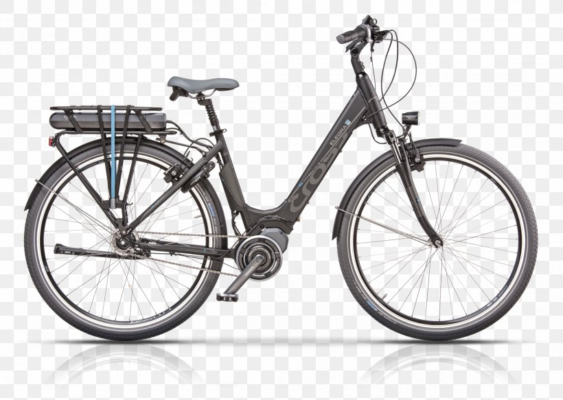 Electric Bicycle Touring Bicycle City Bicycle Cube Bikes, PNG, 2434x1732px, Bicycle, Bicycle Accessory, Bicycle Drivetrain Part, Bicycle Frame, Bicycle Handlebar Download Free