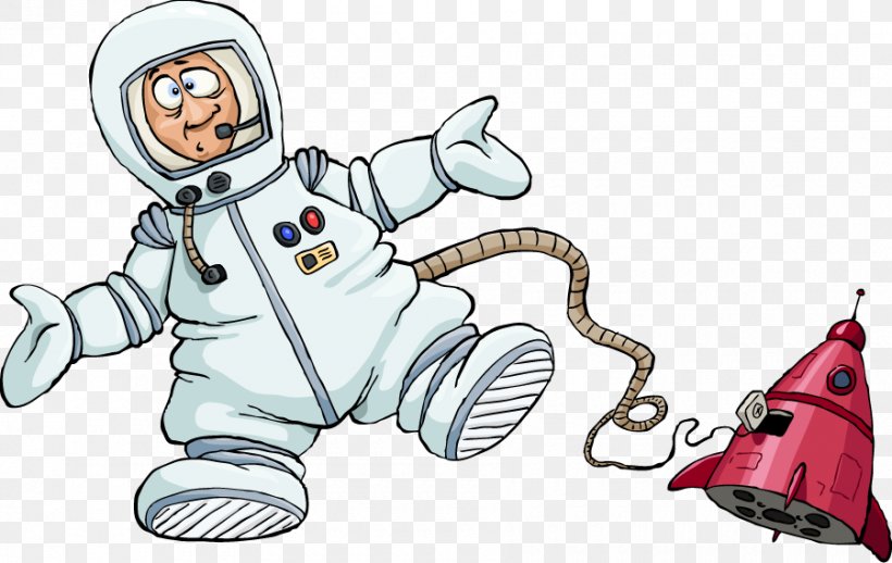 Space Suit Astronaut Outer Space Science, PNG, 900x569px, Space Suit, Art, Astronaut, Cartoon, Cosmos Download Free