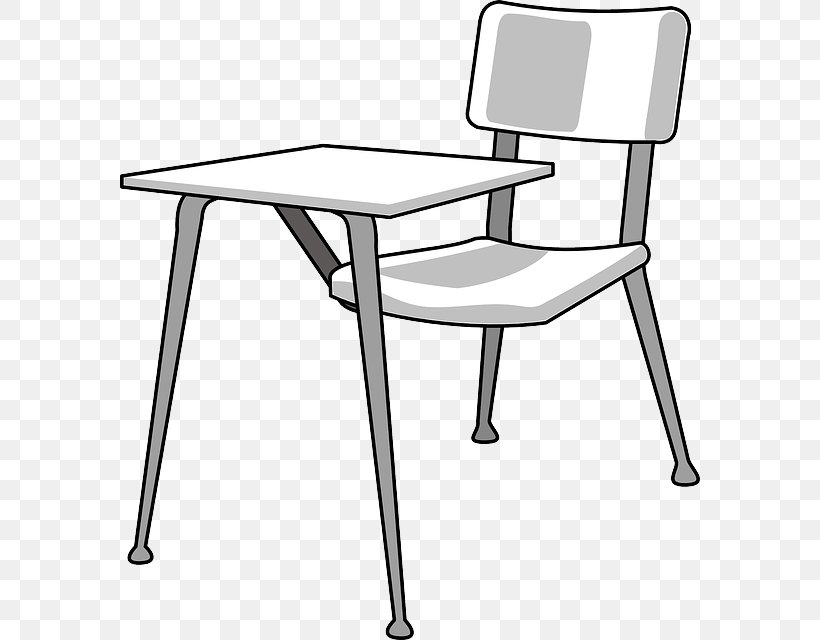 Student Paper Desk School Drawing, PNG, 580x640px, Student, Area, Black And White, Chair, Classroom Download Free