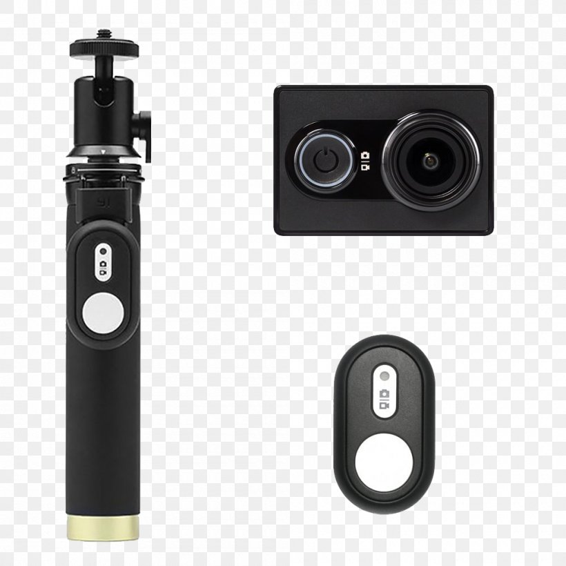 Action Camera Xiaomi Yi 1080p, PNG, 1000x1000px, 4k Resolution, Action Camera, Camera, Dashcam, Digital Cameras Download Free