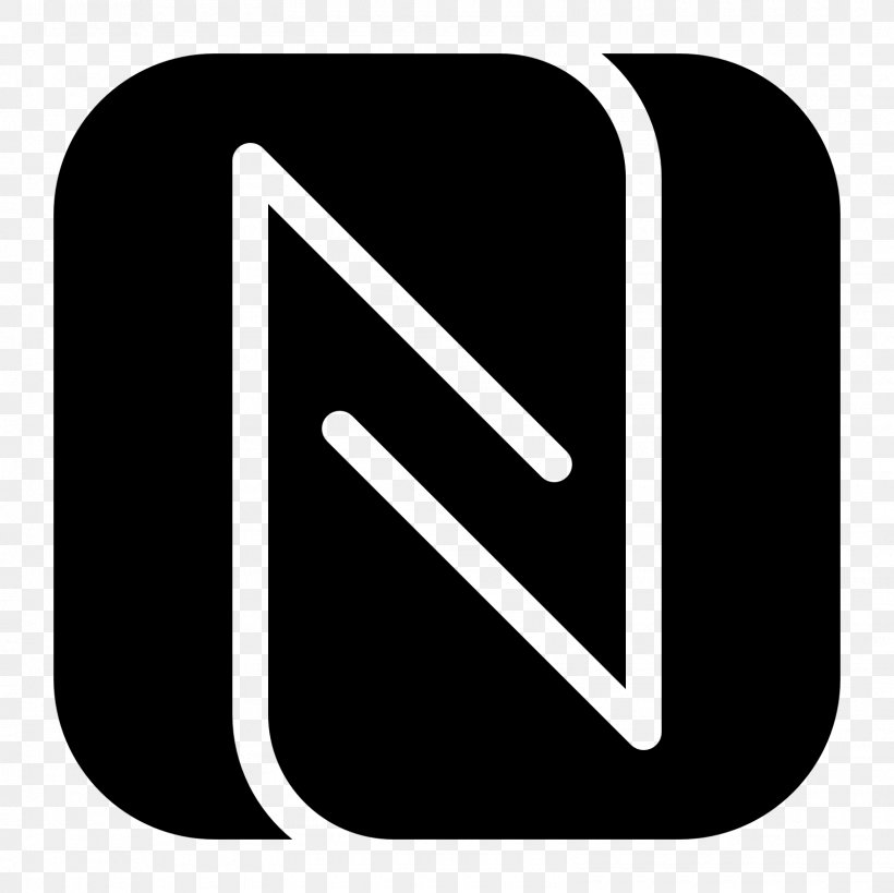 Near-field Communication Logo Font, PNG, 1600x1600px, Nearfield Communication, Black And White, Black White, Brand, Data Download Free