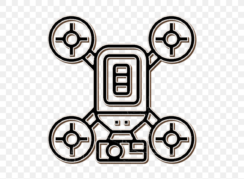 Drone Icon Artificial Intelligence Icon, PNG, 602x602px, Drone Icon, Artificial Intelligence Icon, Line Art, Logo, Symbol Download Free