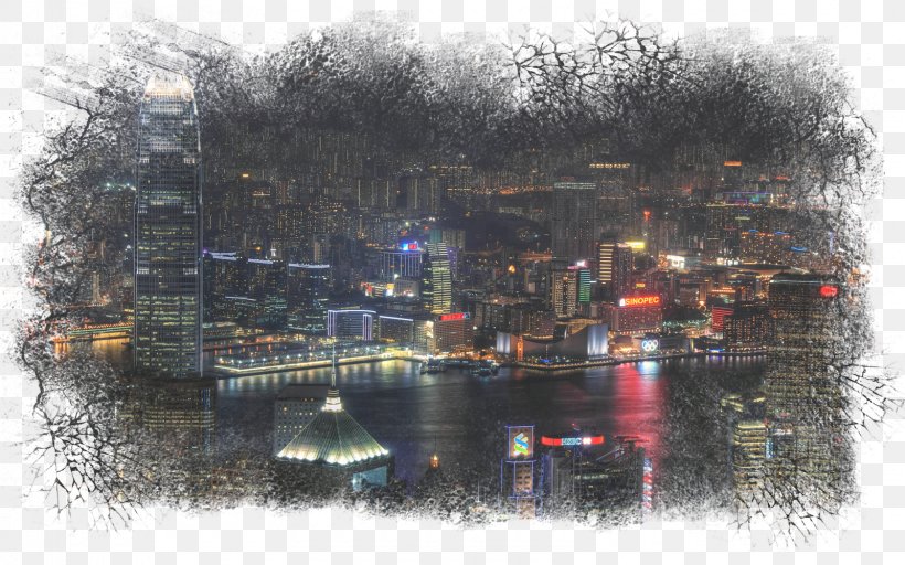 Hong Kong New York City Desktop Wallpaper City Proper, PNG, 1600x1000px, Hong Kong, Aspect Ratio, Bayou, Canal, China Download Free
