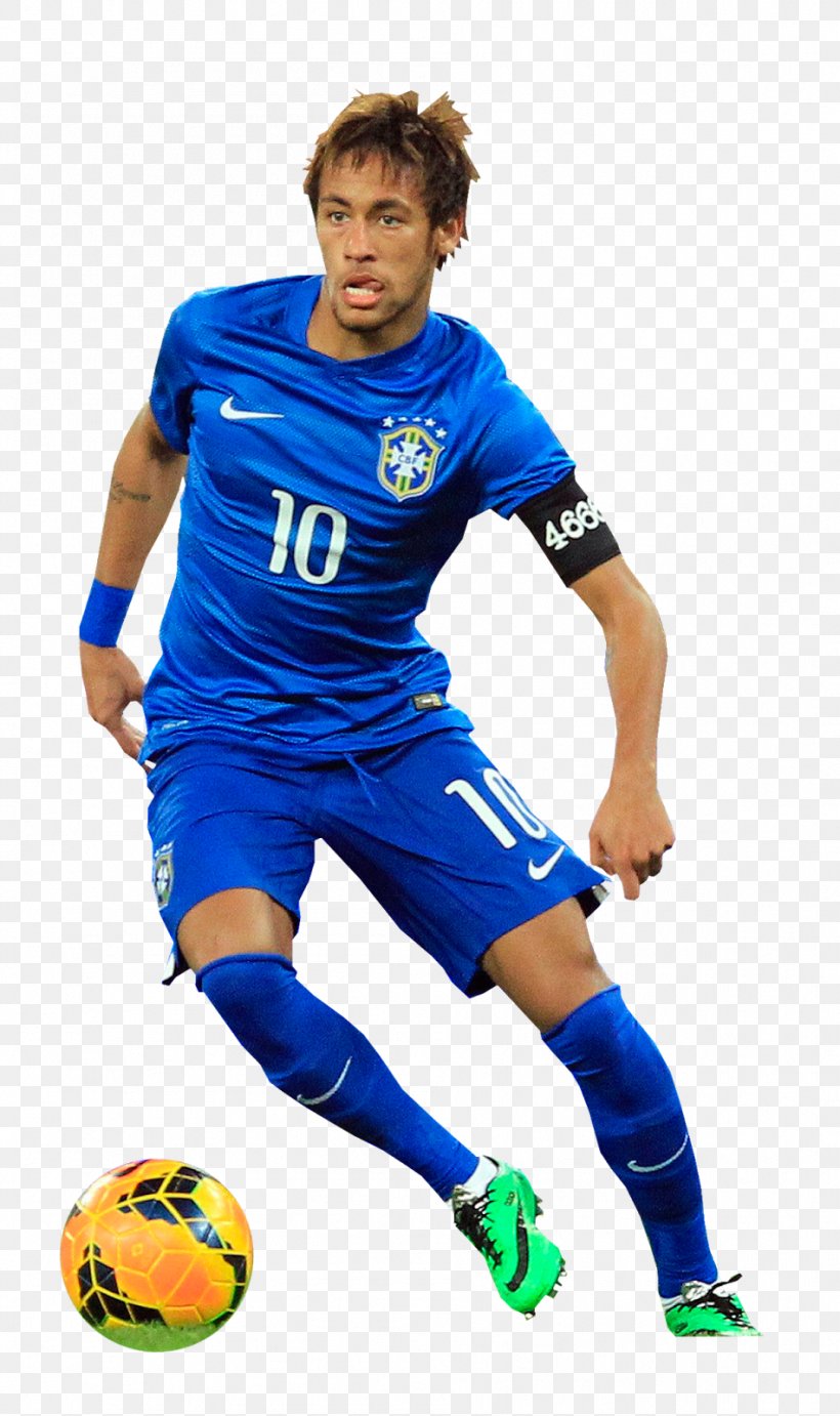 Neymar Brazil National Football Team 2014 FIFA World Cup T-shirt, PNG, 949x1600px, 2014 Fifa World Cup, Neymar, Ball, Blue, Boy Download Free