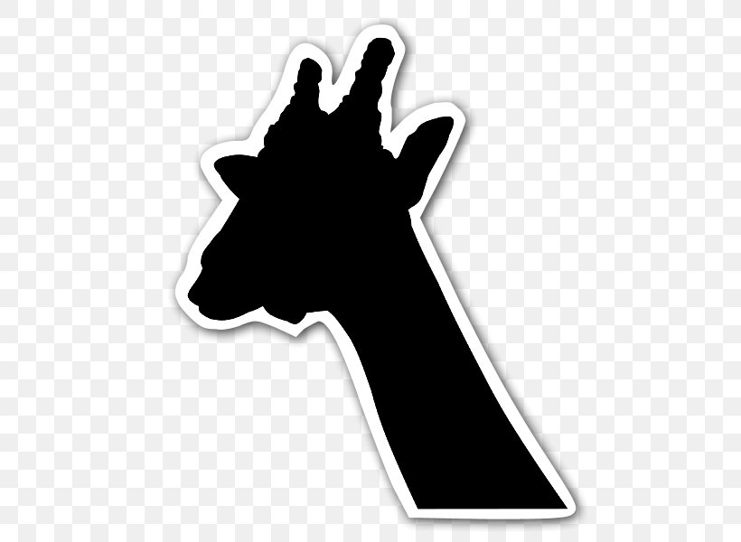 Silhouette Northern Giraffe Illustration Logo Animal, PNG, 494x600px, Silhouette, Animal, Black, Black And White, Giraffe Download Free