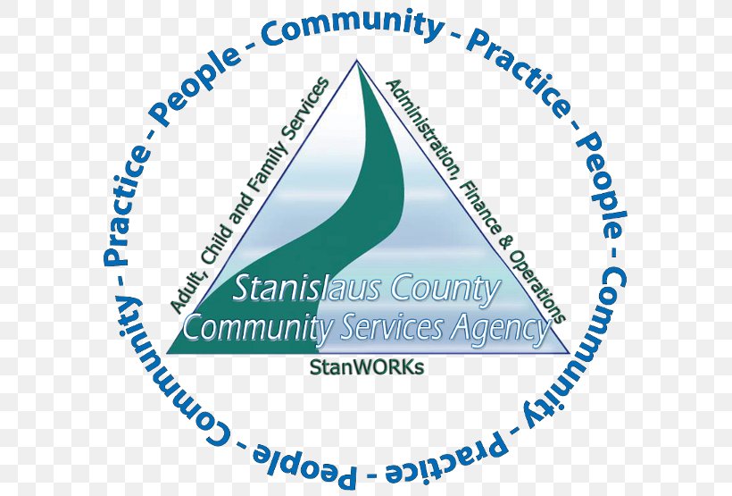 Stanislaus County Community Services Agency San Joaquin County, California Social Work, PNG, 600x555px, San Joaquin County California, Aqua, Area, Blue, Brand Download Free