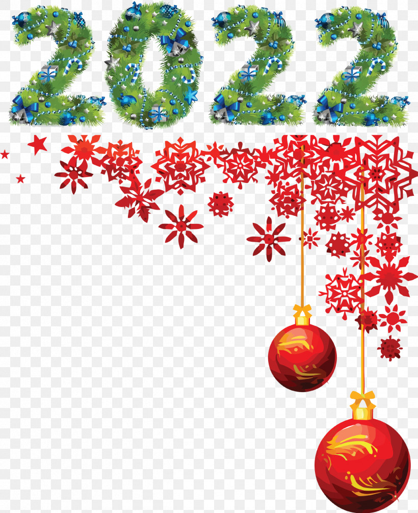 2022 New Year 2022 Happy 2022 New Year, PNG, 2444x3000px, Bauble, Advent, Candy Cane, Christmas Day, Christmas Lights Download Free
