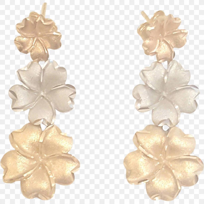 Earring Pearl Jewellery Gold Flower, PNG, 1000x1000px, Earring, Earrings, Fashion Accessory, Flower, Gemstone Download Free