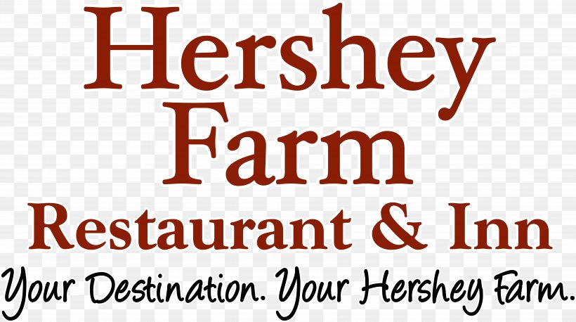 Hershey Farm Restaurant & Inn Strasburg Rail Road The Hershey Story Food, PNG, 6941x3885px, Strasburg, Area, Brand, Calligraphy, Festival Download Free