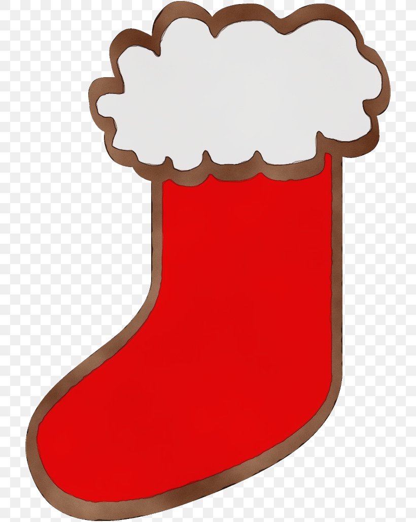 Christmas Stocking, PNG, 720x1028px, Watercolor, Christmas Stocking, Paint, Wet Ink Download Free