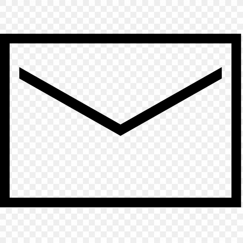 Envelope Mail Clip Art, PNG, 1600x1600px, Envelope, Area, Black, Black And White, Email Download Free