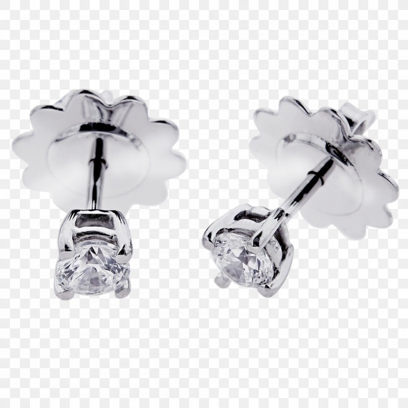 Earring Body Jewellery Silver Diamond, PNG, 1000x1000px, Earring, Base, Body Jewellery, Body Jewelry, Diamond Download Free